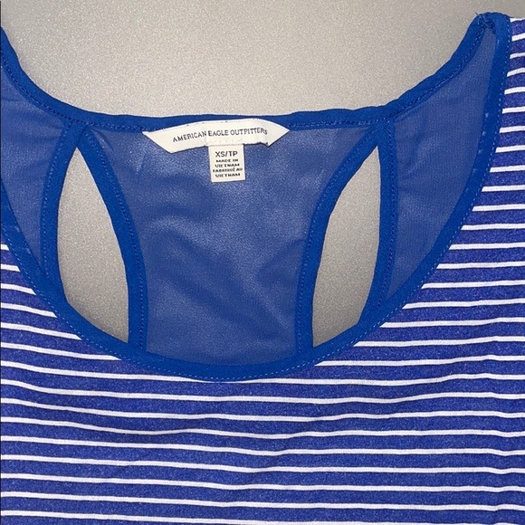 American Eagle Tee With Cutouts on Back - Picture 6 of 6